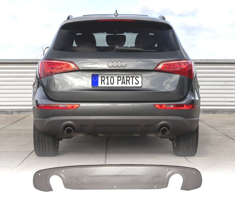 SPOILER FRONTAL E DIFUSOR TRASEIRO PARA-CHOQUES AUDI Q5 08-13