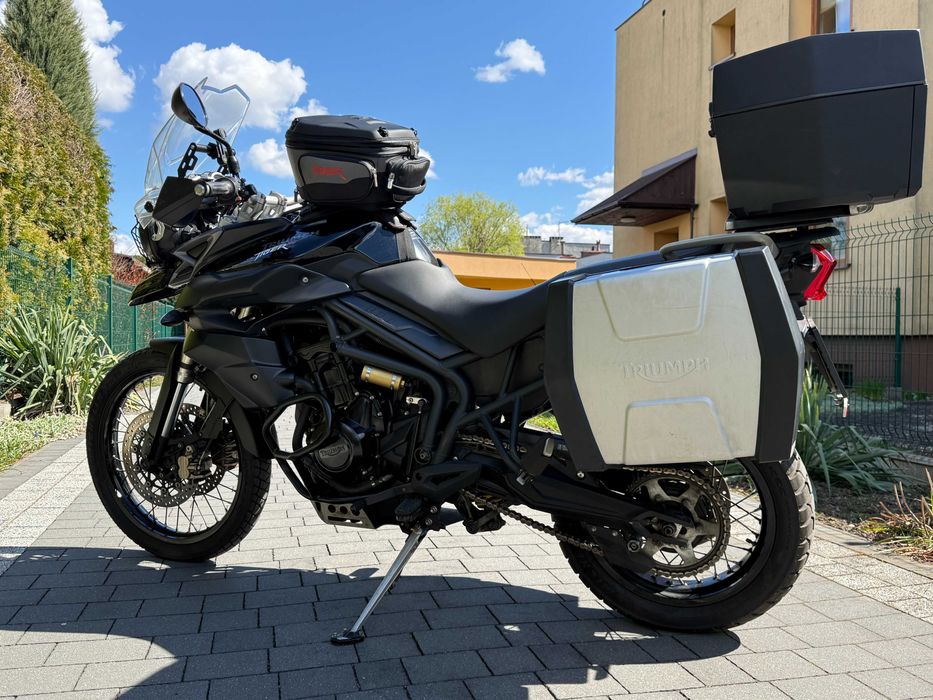 Triumph Tiger 800 XC 2012 – wersja Phantom Black – 46 tys. km