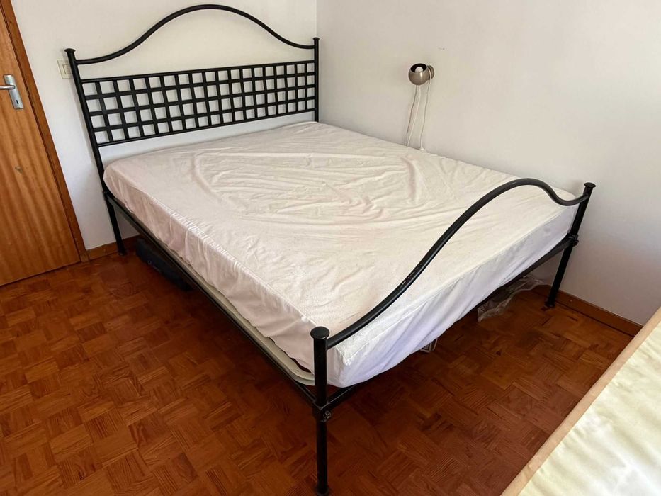 Cama de casal de ferro 160 - Só até final de junho
