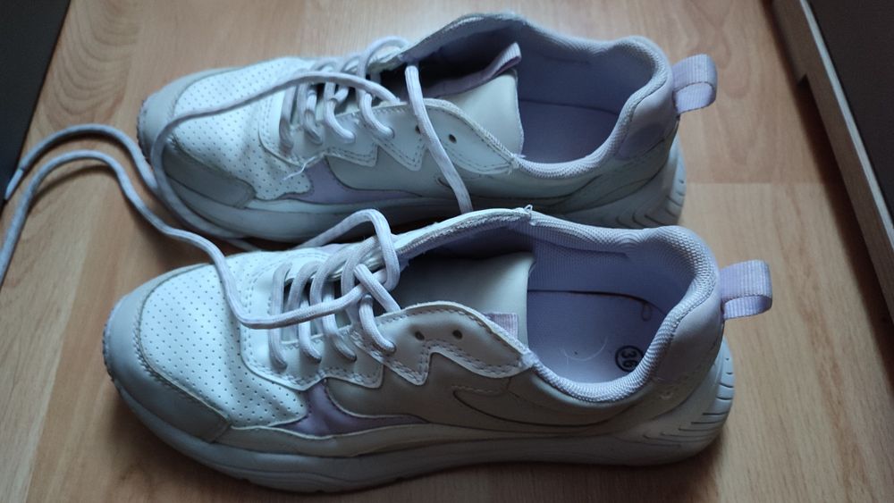 Sneakersy Graceland biało szare