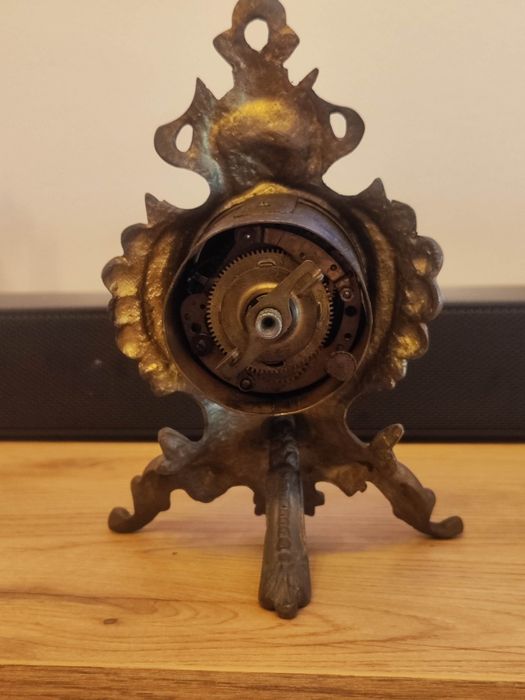 Relógio de mesa vintage francês