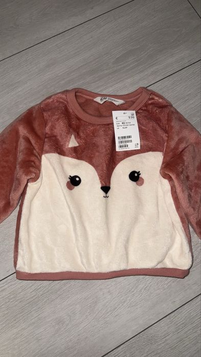 Поюшовий світшот кофта H&M p. 92 на 1,5-2 роки