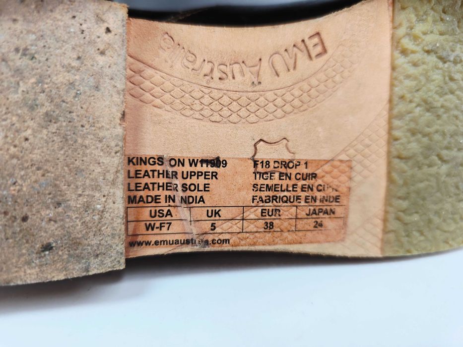 Buty firmy Emu Australia KINGS Rozmiar 38.