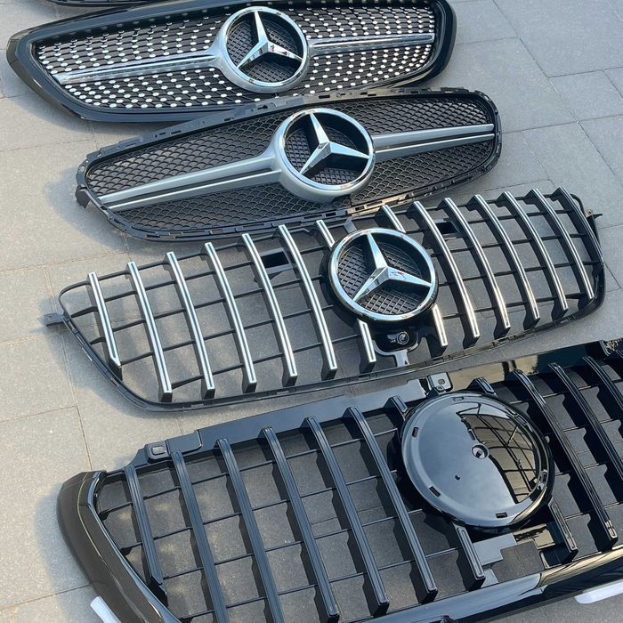 Решітка радиатора решотка мерседес mercedes w205w211w447w212w463w221
