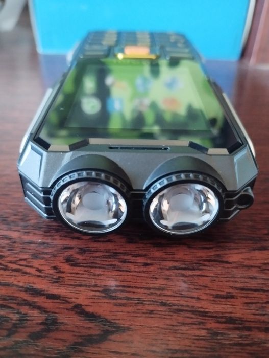 Телефон PowerBank 5000mAh кнопочний мобільний Великий екран та батарея