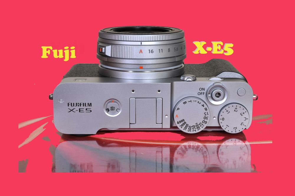 Fuji X-E5 + Fuji XF 23mm F: 2.8, NOVO. Fatura e garantia 3 anos.