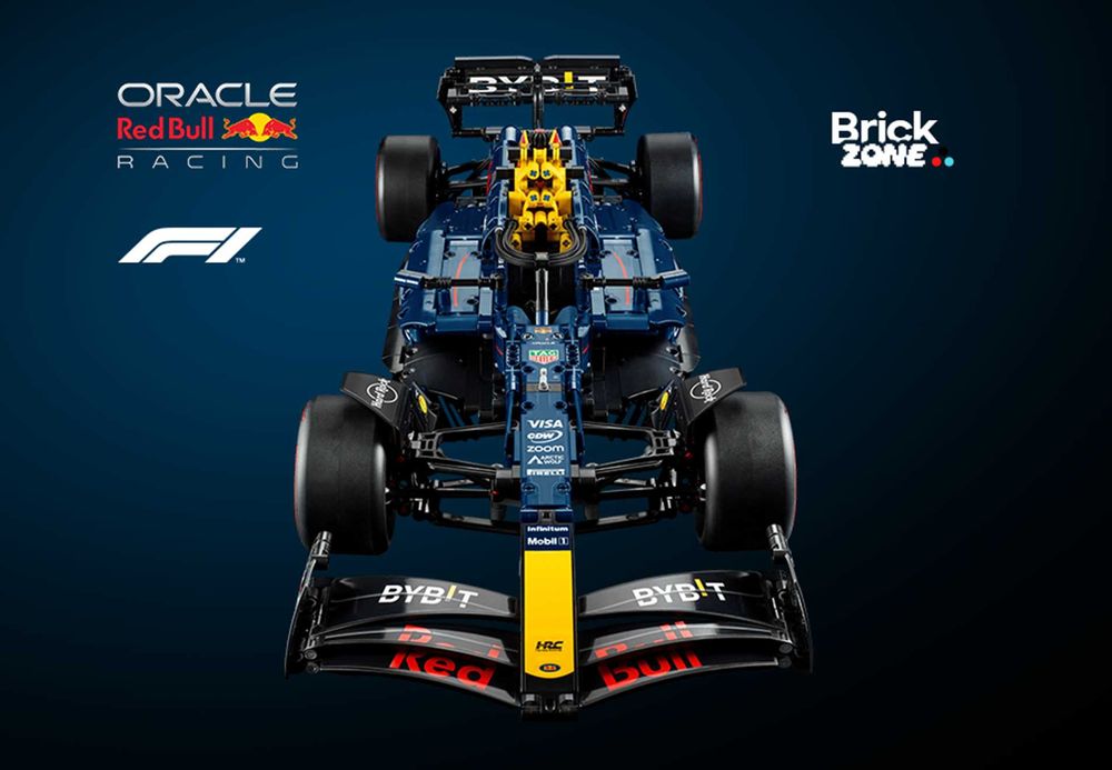 ‼️1639 деталей‼️Конструктор Lego F1 Red Bull Racing RB20 (42206) 2 В 1