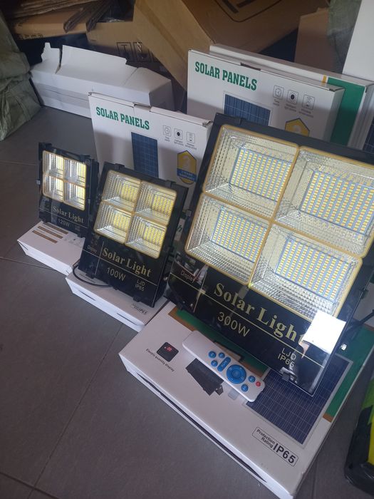 Lampa solarna 500w  Najmocniejsza 3 barwy swiatła