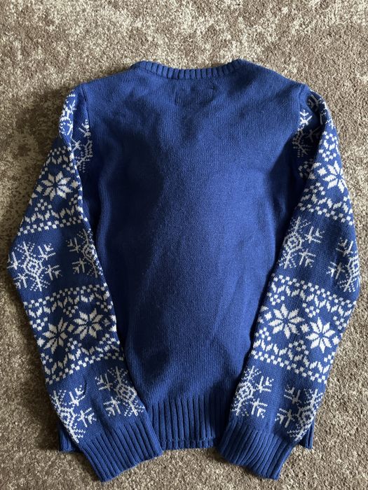 Новорічна тепла кофта з вогниками!)