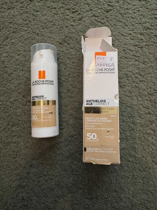 Przeciwzmarszczkowy krem do opalania La Roche Posay Anthelios Age Color Corrector SPF50 50 ml 16096(1)