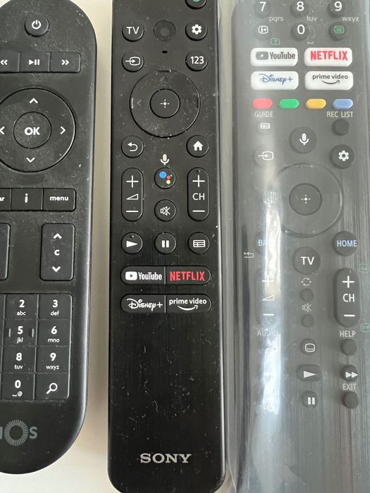 Comandos TV e Box Originais Sony, NOS, Vodafone