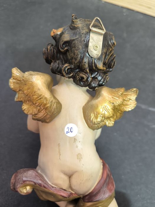 Anjo Decorativo de Parede com Trombete