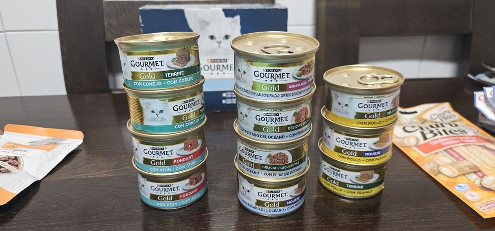 Alimentação de gatos