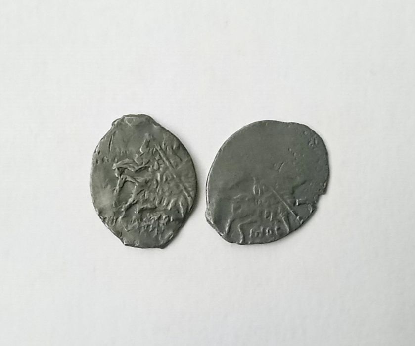 Чешуя Копейка Михаила Федоровича серебро