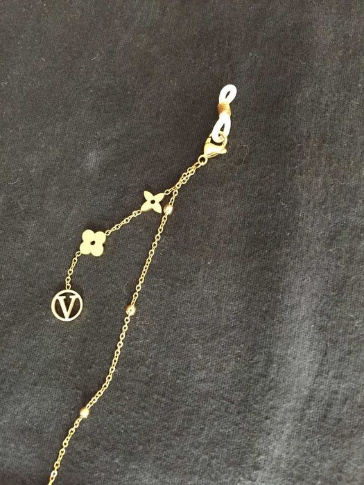 Fio dourado suporte óculos de leitura ou de sol