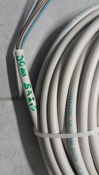 Przewód elektryczny NYM J 5x2.5mm 30m