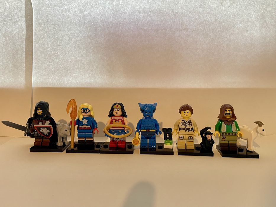 Lego мініфігурки, star wars 25,27 серія, марвел дс та інші