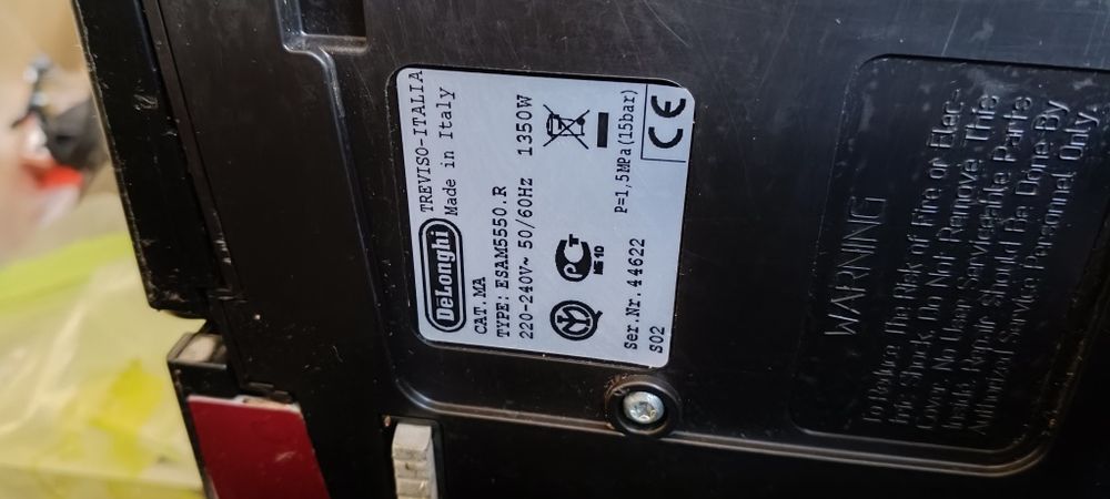 DeLonghi Perfecta Cappuccino komplet