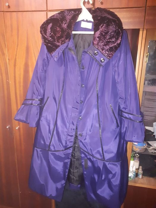 Пальто синтапоновое с капюшоном  lichiя