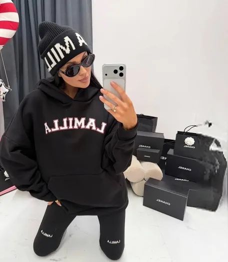 La Milla / bluza czarna / oversize