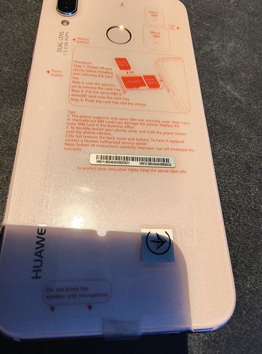 Huawei p20 lite smartfon