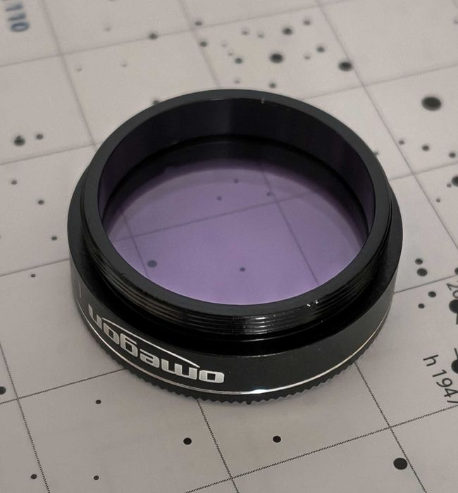 Filtro Omegon UHC / Nébula/ Anti-poluíção luminosa 1.25" para Telescópios