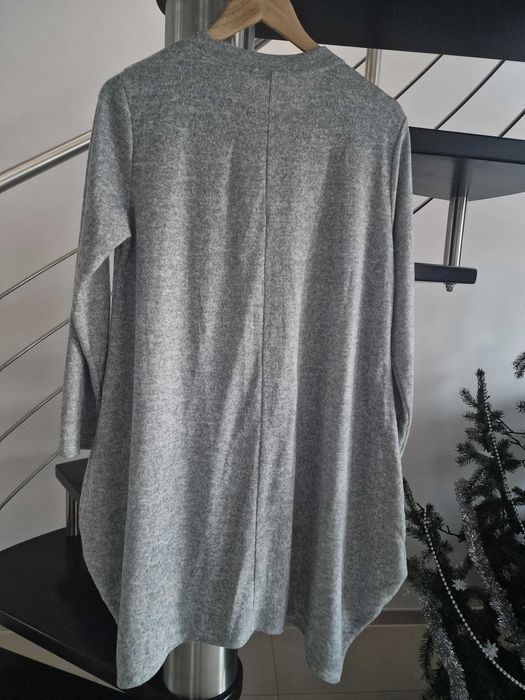 tunika bluzka bombka melanż oversize - stan bdb