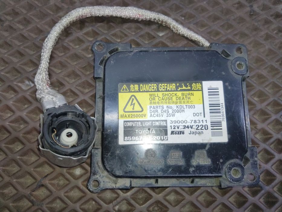 Блок розжига штатный Toyota Lexus 39000-78311, 39000-16338