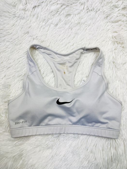 Biustonosz sportowy wypełnienie S 36 brudna biel