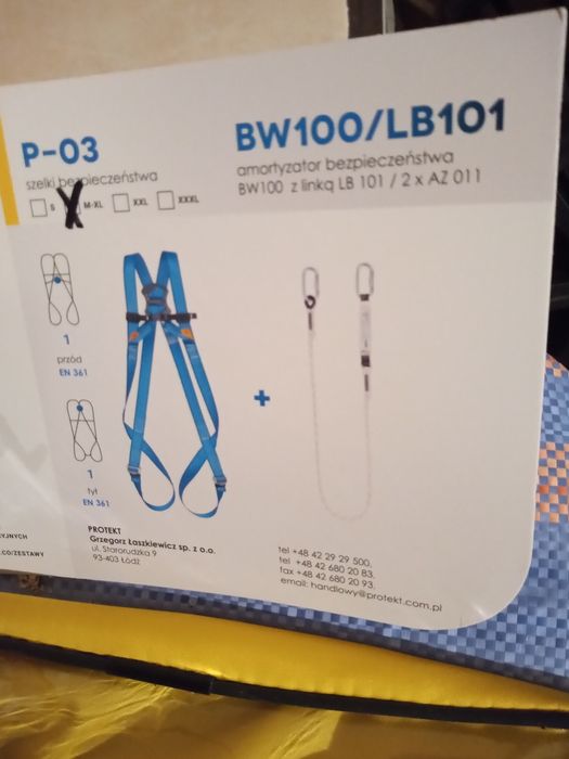 Szelki zabezpieczające