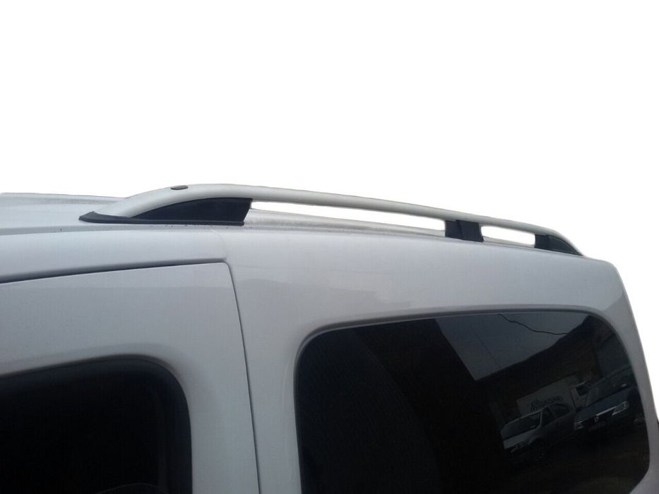 Renault Kangoo 2008+ Рейлінги Skyport сірий мат на Макси базу
