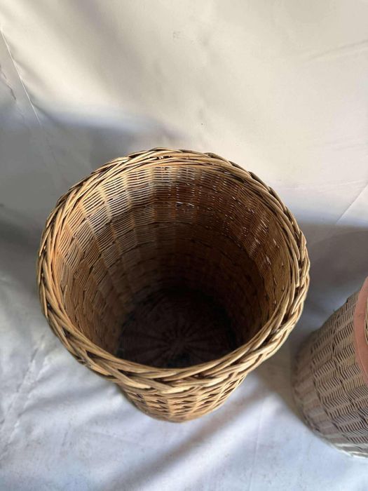 Komoda - kosze wiklinowe