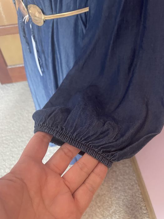 Sukienka ala jeansowa maxi oversize 42/44/46/48