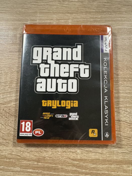 GTA Grand Theft Auto Trylogia PC - Nowa Folia