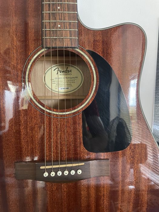 Fender CD-60CE All Mahogany DS