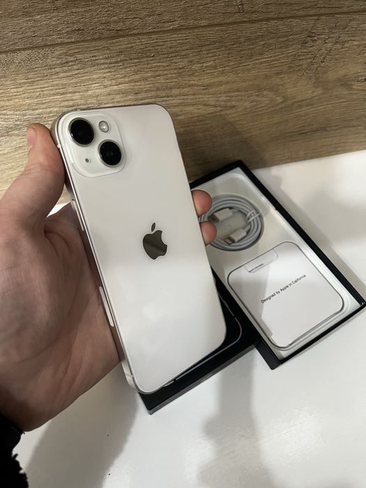 iPhone 14 Plus 128 ГБ білий, батарея 100%