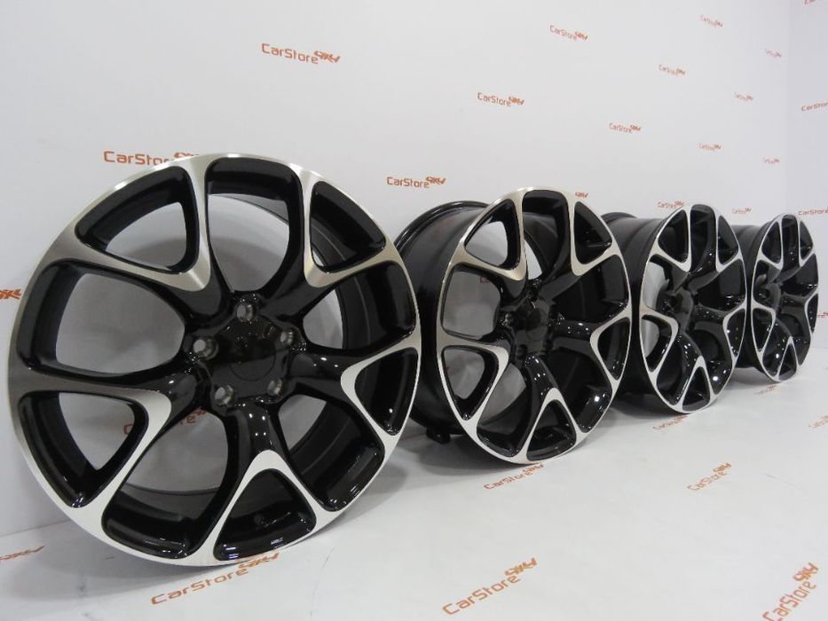 Jantes Look Opel Astra OPC 17 x 7 et35 5x105 Preto + Polido