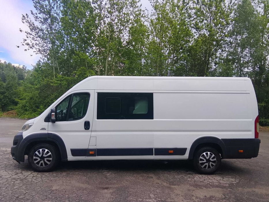 Fiat Ducato l4h2 klima brygadówka 7 osób |Salon Pl  1 wł 2,3jtd