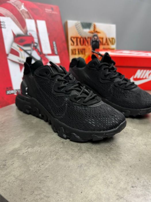 Кросівки Nike react vision чорні