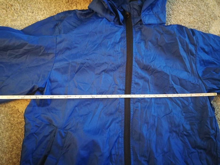 Kurtka wiatrówka H&M niebieska przeciwdeszczowa 110 / 116