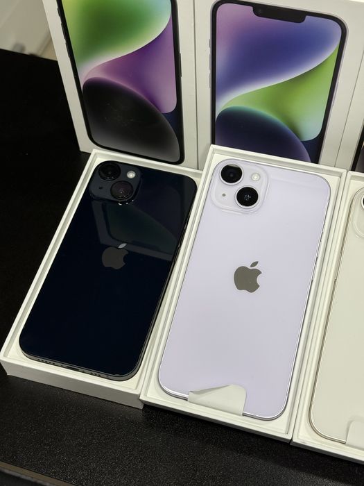 New open iphone 14 128gb blue, starlight, purple, black