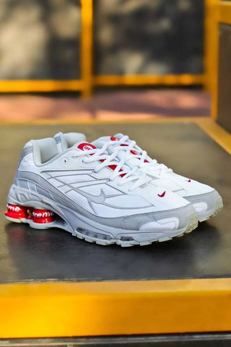Мужские кроссовки Nike Shox Ride 2 SP x Supreme. Размеры 40-45