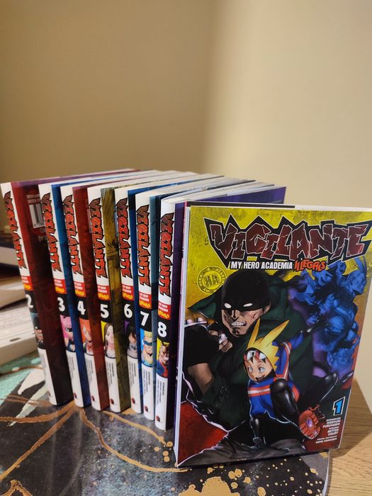 VIGILANTE MY HERO ACADEMIA illegals 1-8 komiks