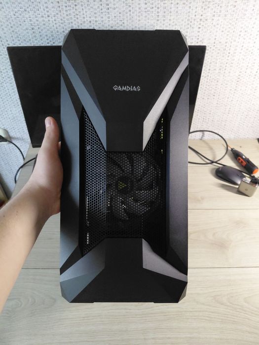 Корпус GAMDIAS ATHENA E1 Elite + Блок живлення Gamdias Kratos E1-500