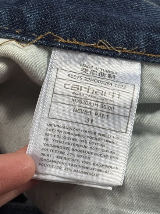 Carhartt 31size newel pant сині джинси штани джинсові