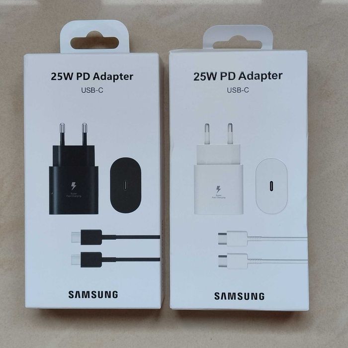 Швидка зарядка Samsung Блок + кабель 25Вт, 45W  Самсунг Оригінал