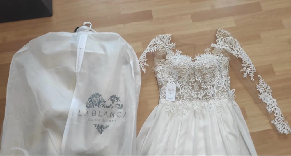 Suknia ślubna boho LaBlanca