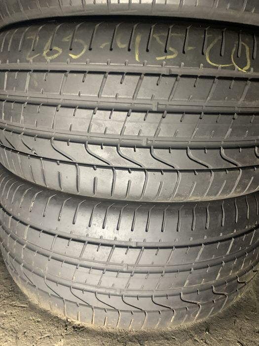 шини б/у літо 265/45 20 Pirelli PZero Комплект , ПАРА