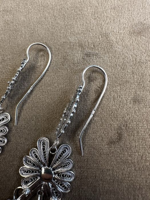 Brincos de Princesa em prata