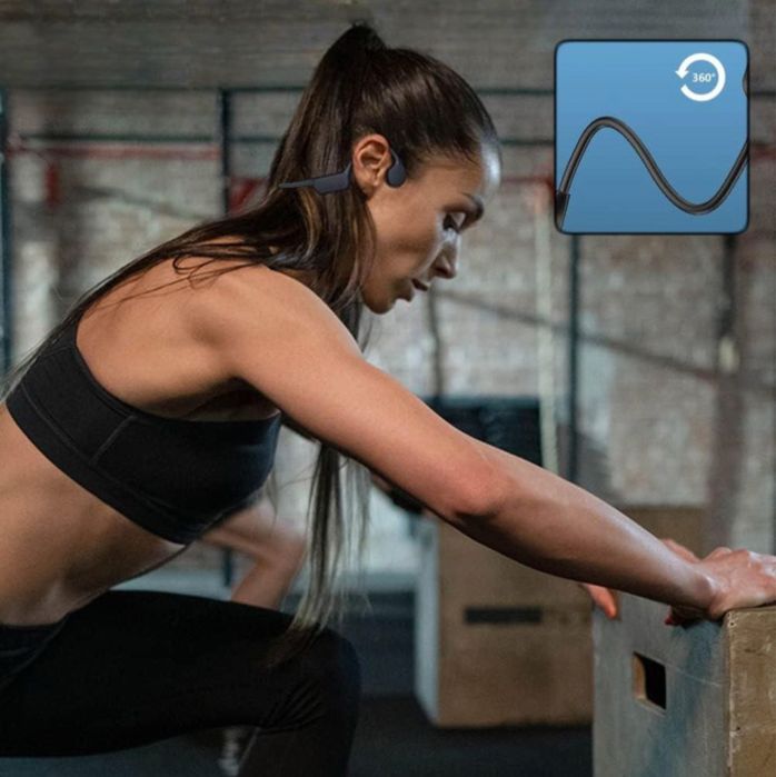 влагозащищенные наушники Bone Conduction Headphones X7 Black